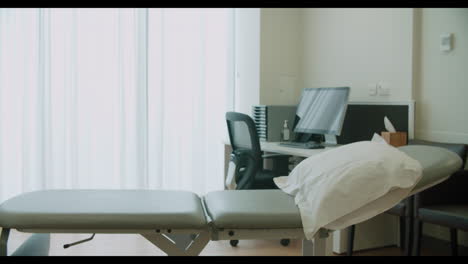 view of empty doctor's surgery