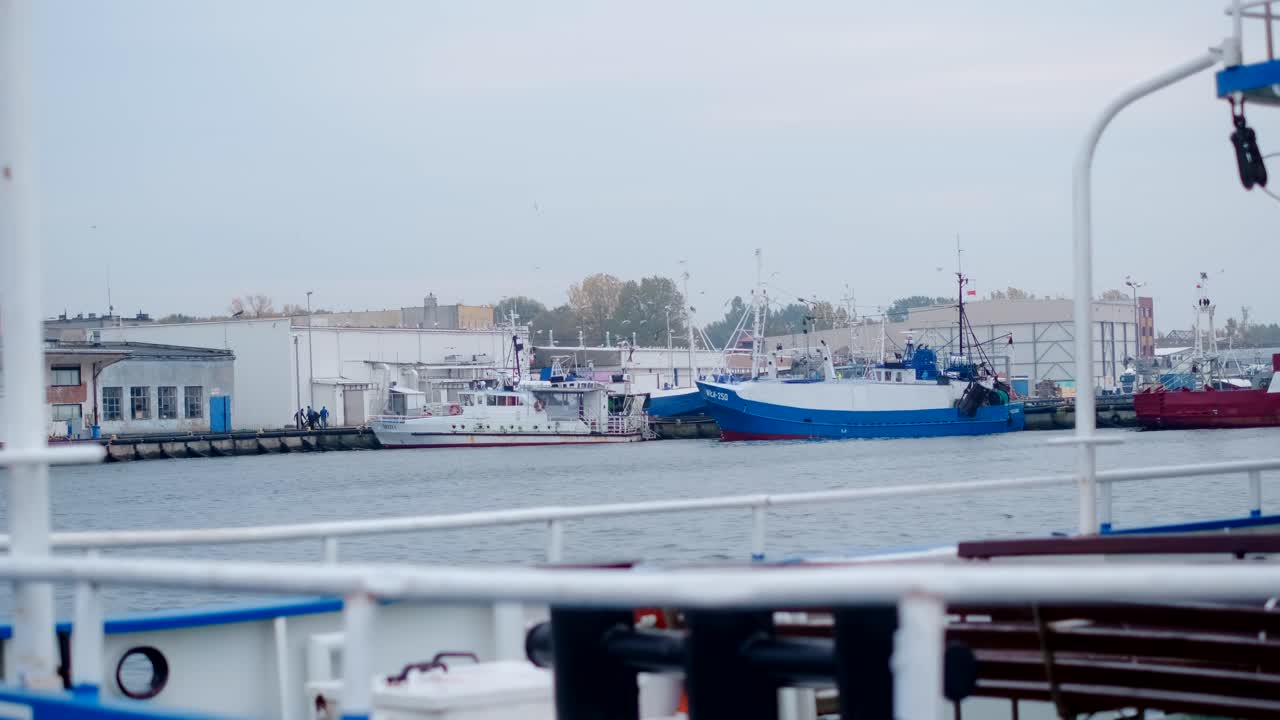 Fishing Boats in Port