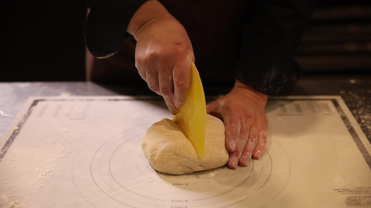Chef Preparing Dough