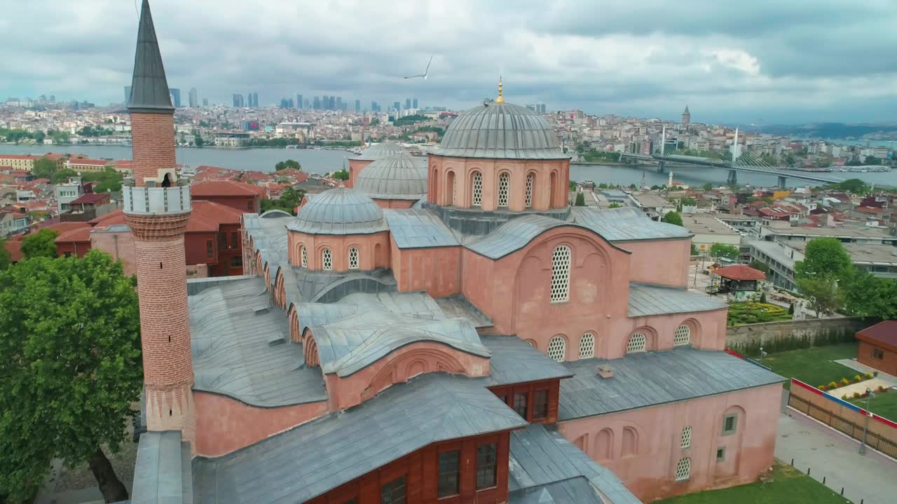 카리예 박물관 공중 영상, 낮, 클로즈업, jk01