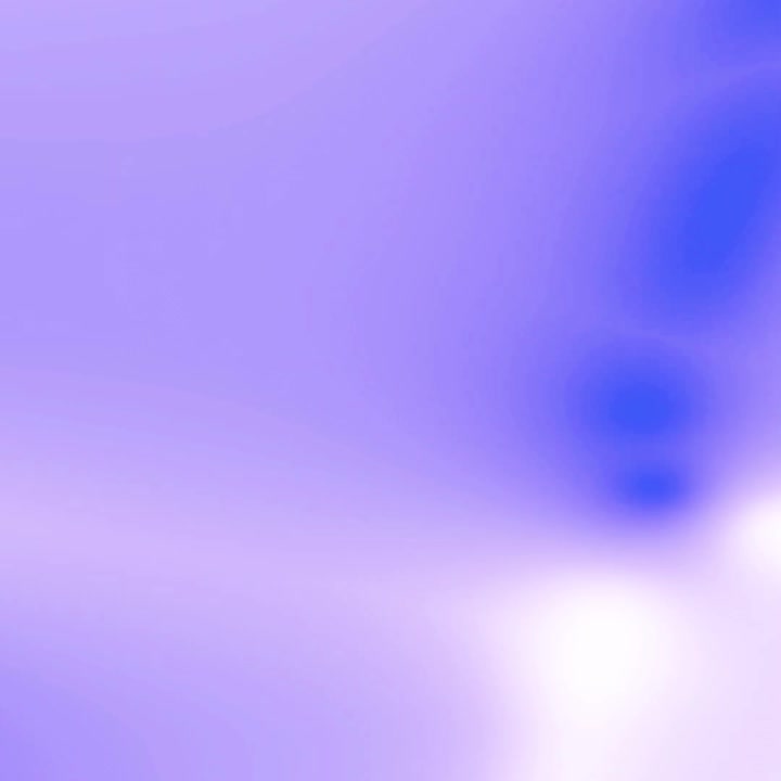 Fundo animado abstrato com gradiente roxo e azul em loop