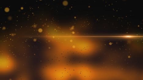 abstract gold particle background