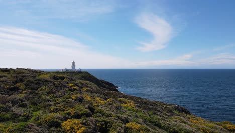 strumble head lighthouse, pembrokeshire coast national in wales