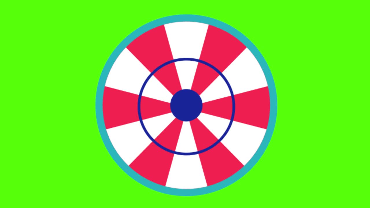 녹색 화면 배경에 있는 다트 보드의 터 디자인