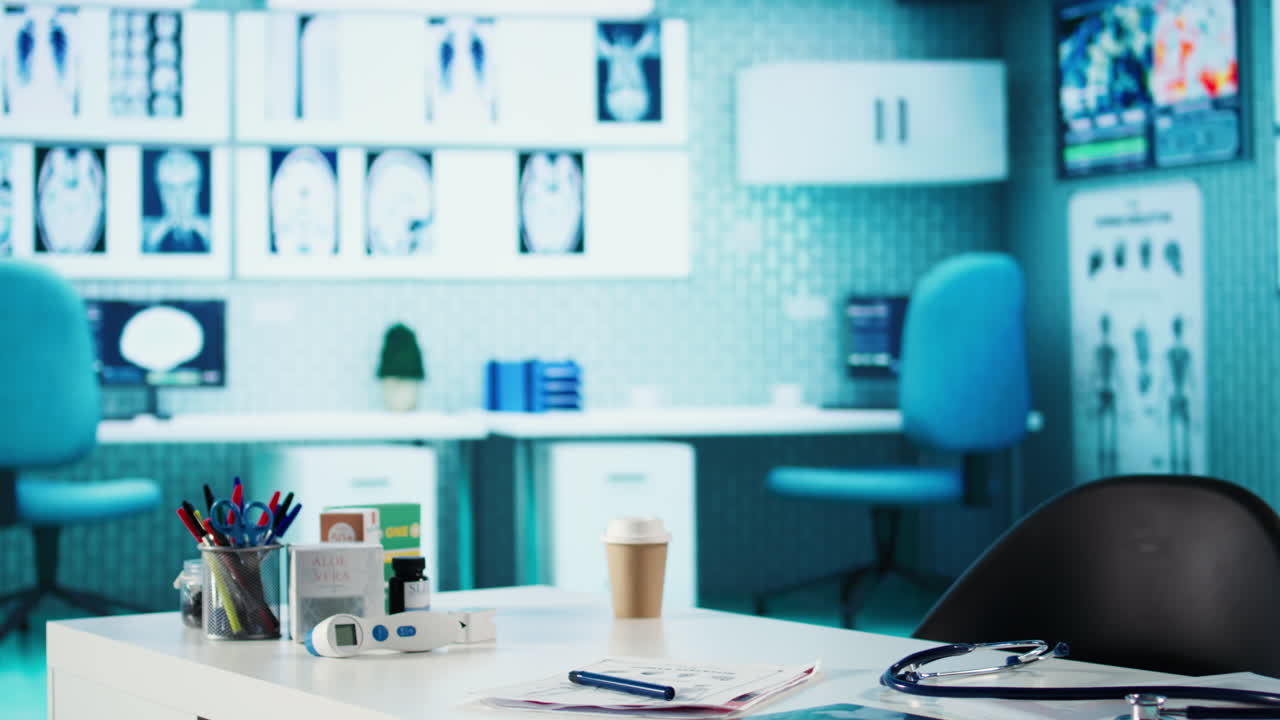 Interior of a Doctor's Office