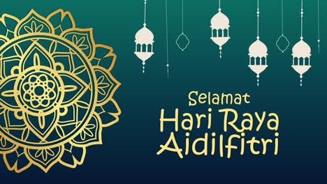 el saludo de hari raya aidilfitri