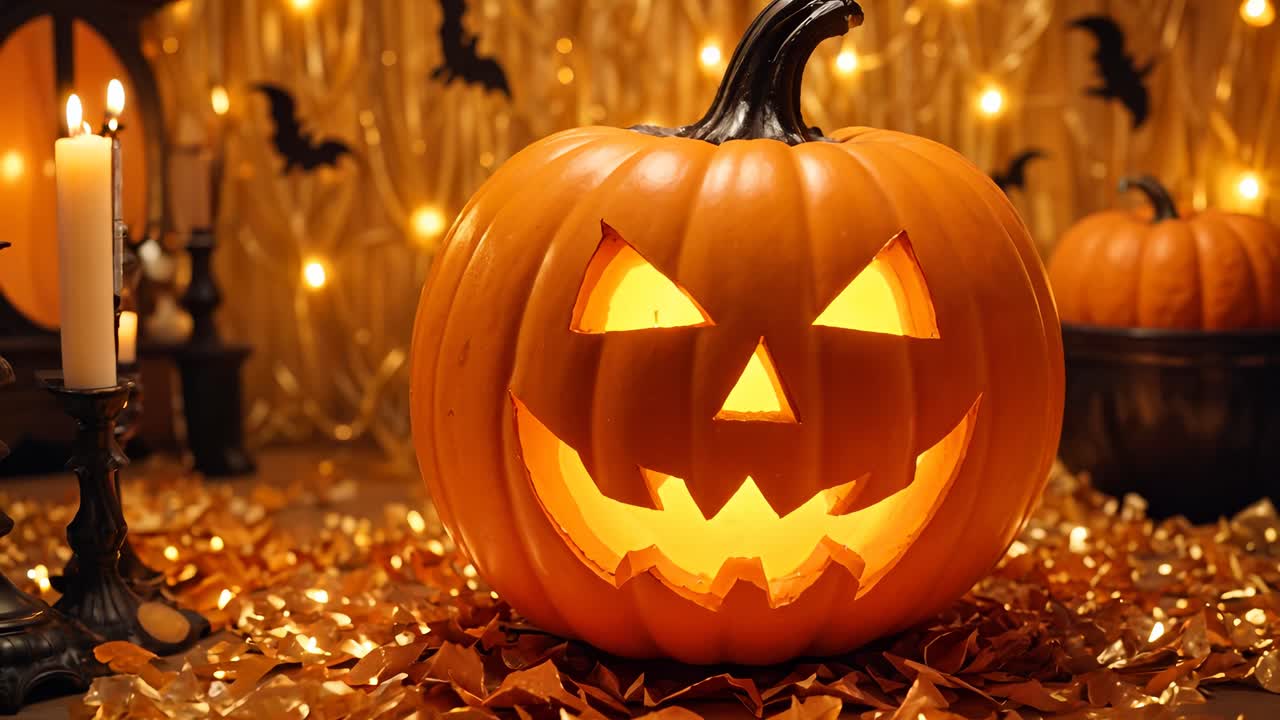 할로윈 호박 장식