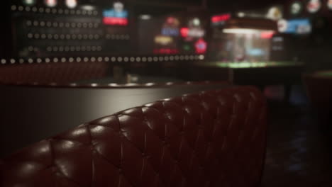 retro sports bar interior