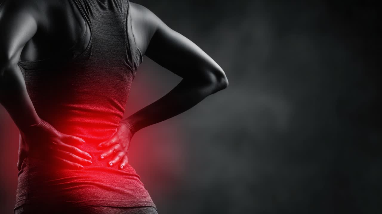 Exploring the Experience of Back Pain: A Visual Journey into the Physical Discomfort and Its Impact on Daily Life Through Two Dramatic Frames