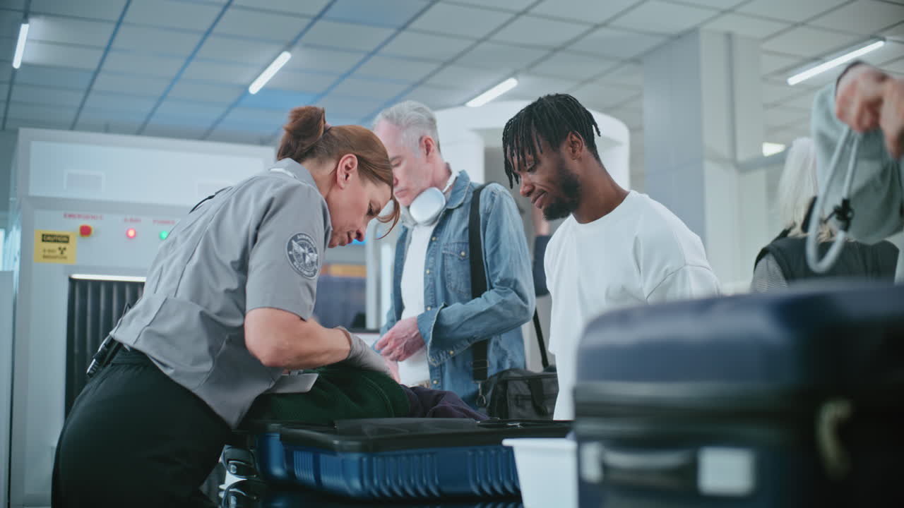 control de seguridad del aeropuerto