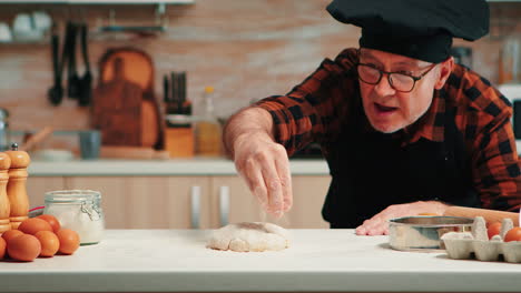 Making-dough-baking-cookies