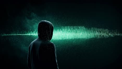 delving into the intriguing connection between sound waves and visual art within the expansive realm of digital environments