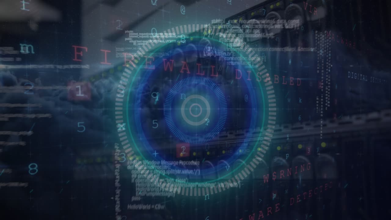 Animation af tekst over scanning og databehandling