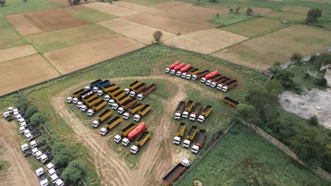 aerial view of coreb trailers india's largest trailer manufacturing company for truck