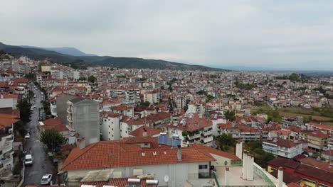 Dächer-Der-Stadt-Veria-In-Nordgriechenland-Mazedonien