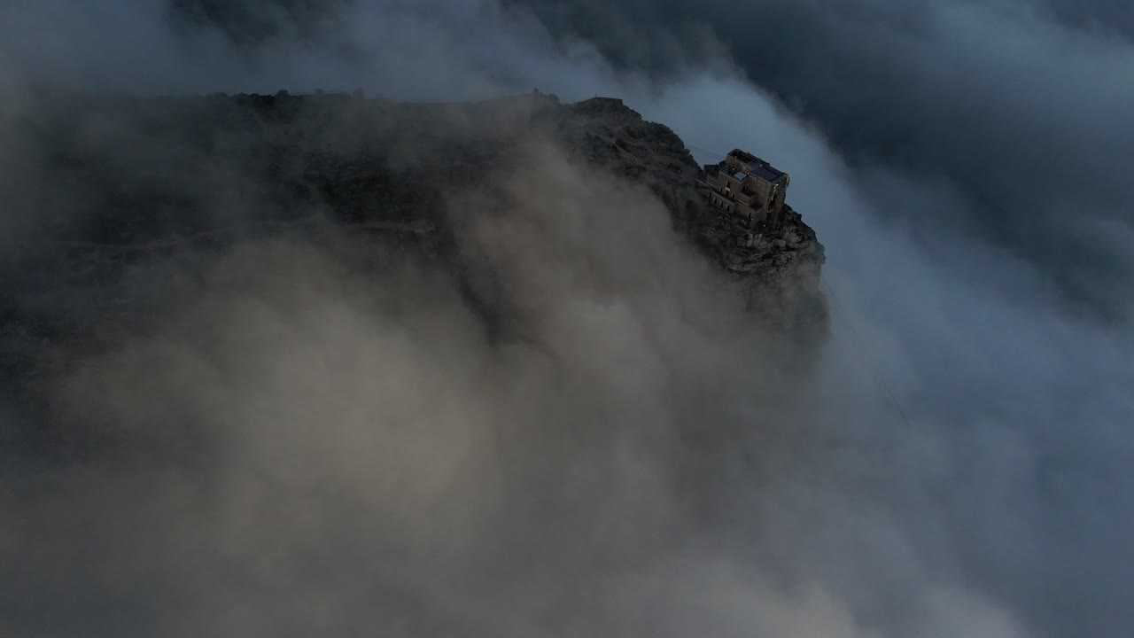 Cableway Above the Clouds at Table Mountain