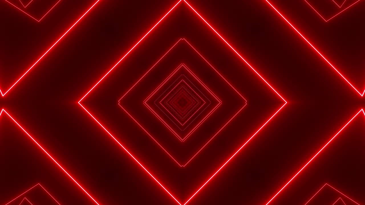 imágenes de túnel de neón rojo