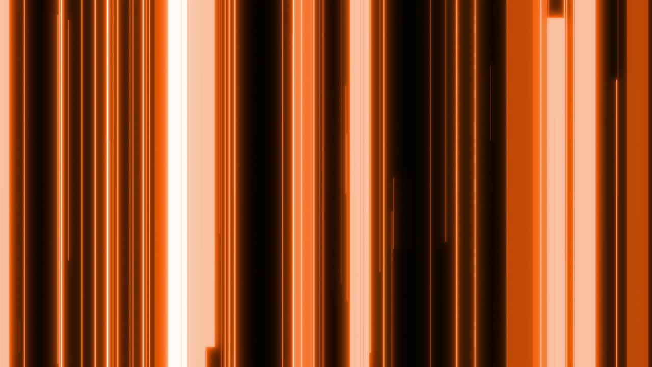 4k brillo franja vertical en movimiento abstracto animación de fondo bucle sin costuras - naranja