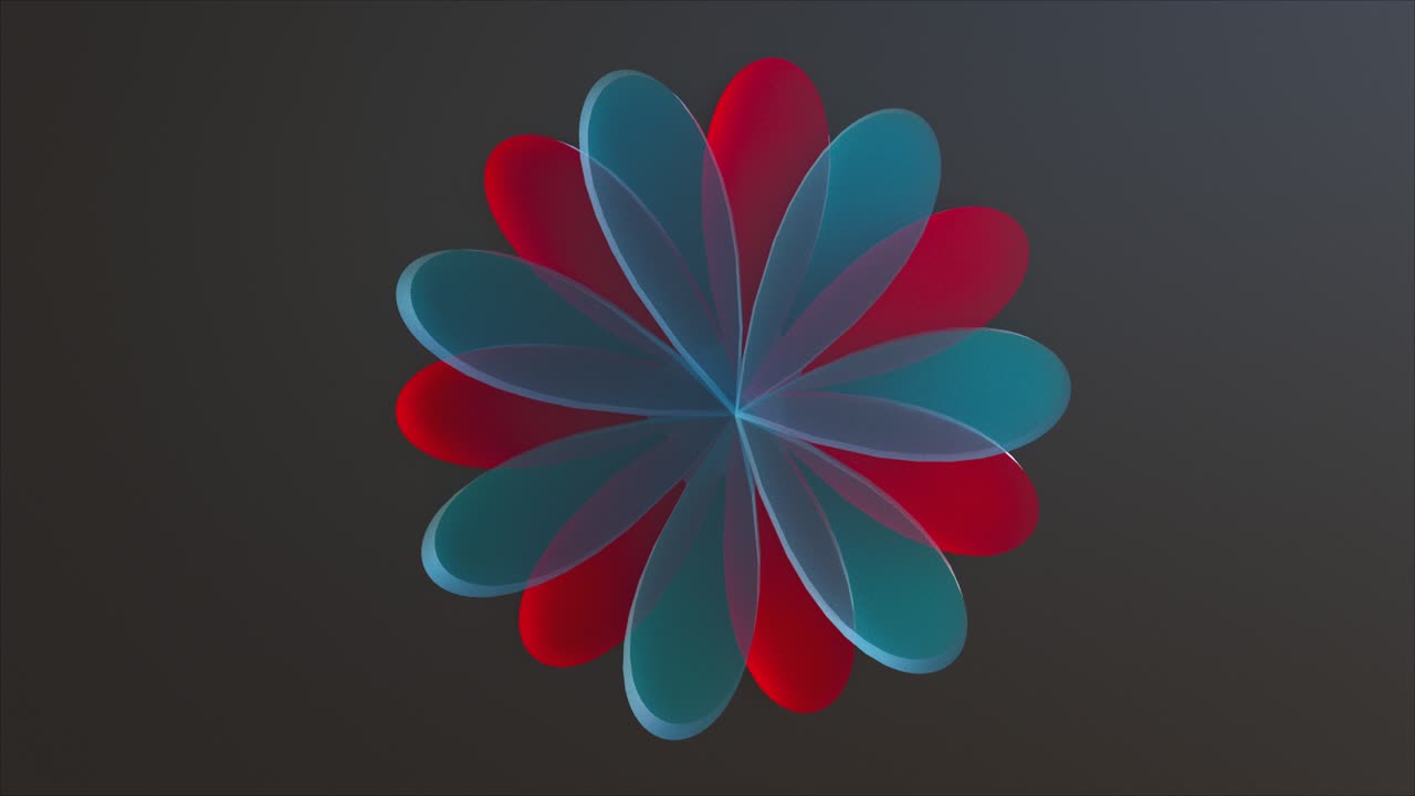 flor en flor brillante