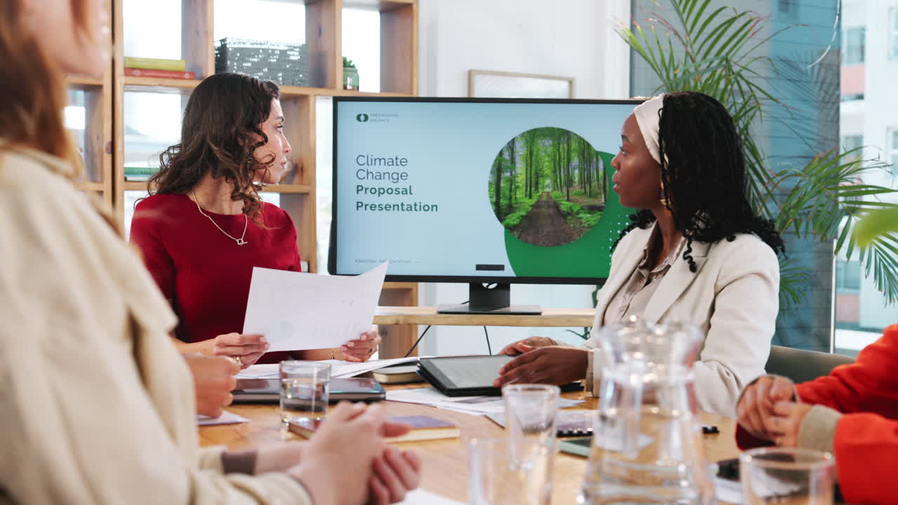 Business Meeting on Climate Change Proposal
