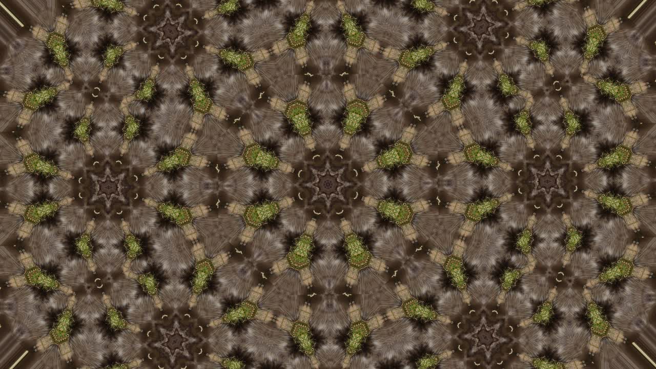 푸티지 만다라 핑크 추상