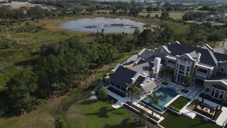 luxury south florida living next to retention ponds for storm water