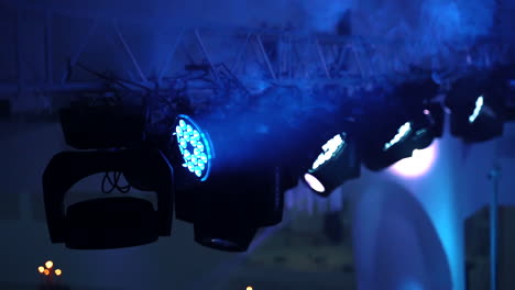 led lighting equipment. led forstage professional lighting device colored