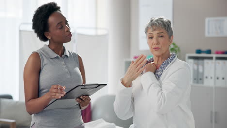 medical consultation between a doctor and a patient