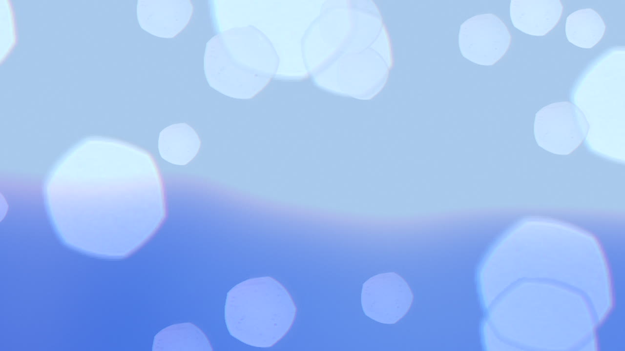 푸른 하늘은 은  구름과 어진 점들로 가득 차 있습니다.