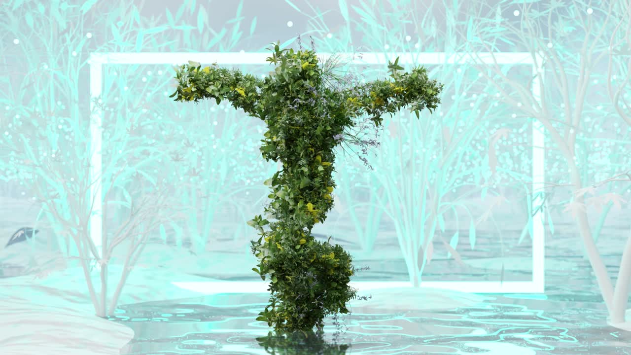 몬스터 댄스 클립: 고립된 식물 캐릭터, 로켓  댄스, 재즈 댄스