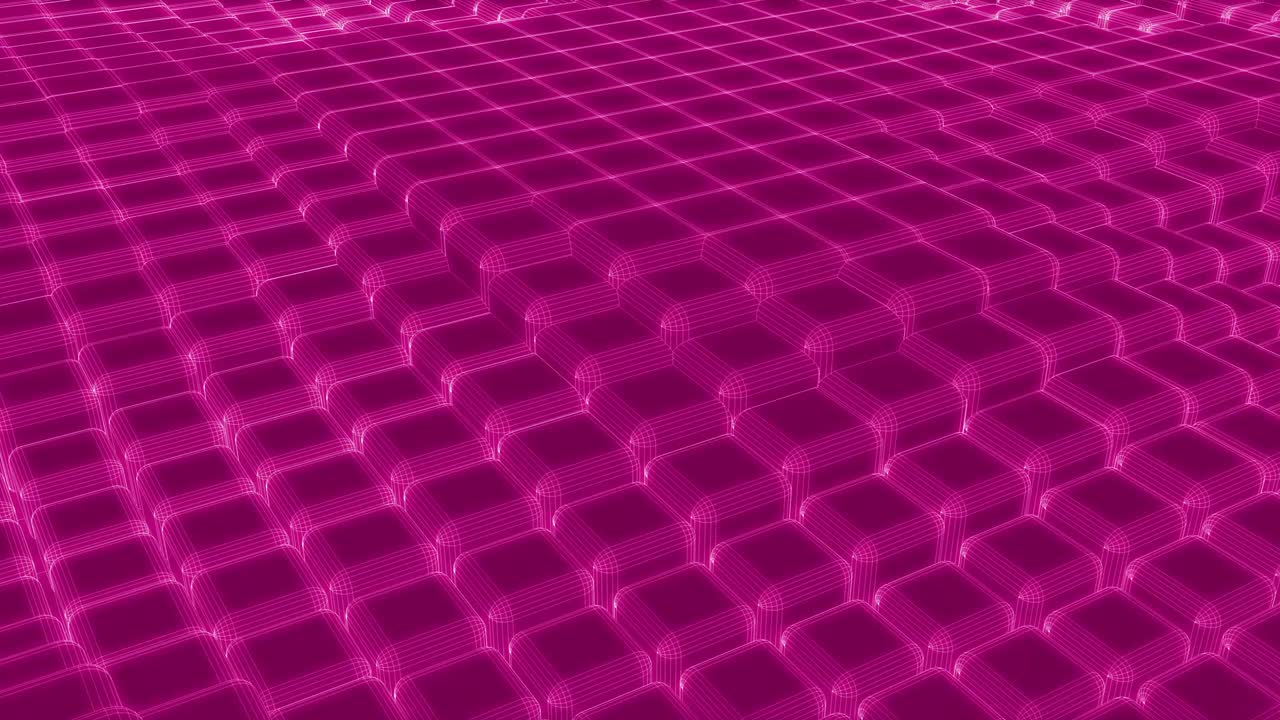 bloques cuadrados de caramelo bucle de fondo abstracto