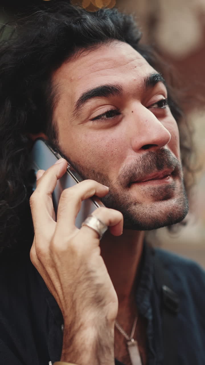 A close-up of a man's face