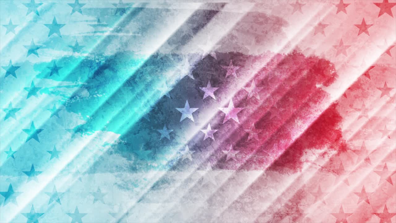 concepto de grunge bandera de los estados unidos fondo de movimiento abstracto