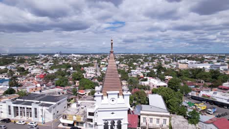 Roman-Catholic-Cathedral-church-San-Pedro-de-Macorís,-Dominican-Republic