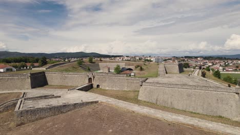 walled fort of são neutel, chaves, portugal