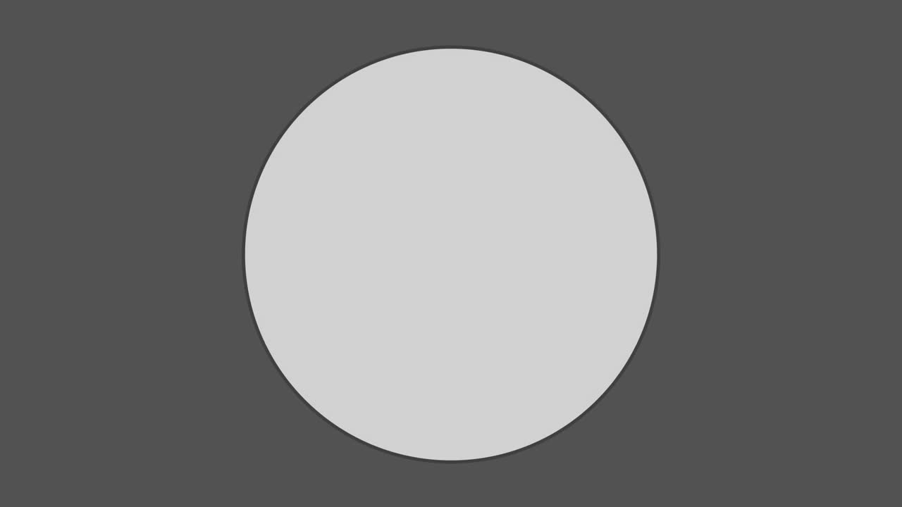 파란색 배경에 있는 원