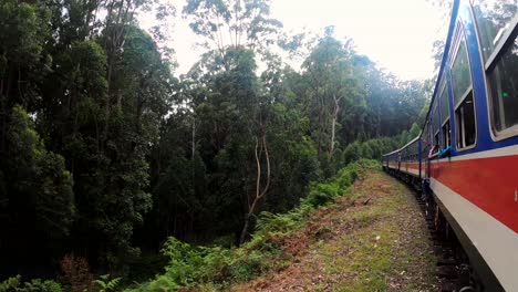 el famoso viaje en tren a través de los hermosos paisajes de sri lanka