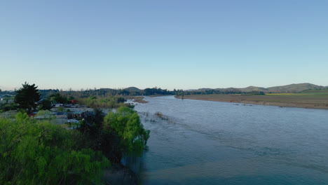 loncomilla river park at san javier maule chile