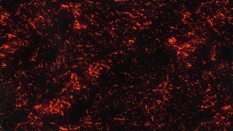 glowing lava texture background - top view