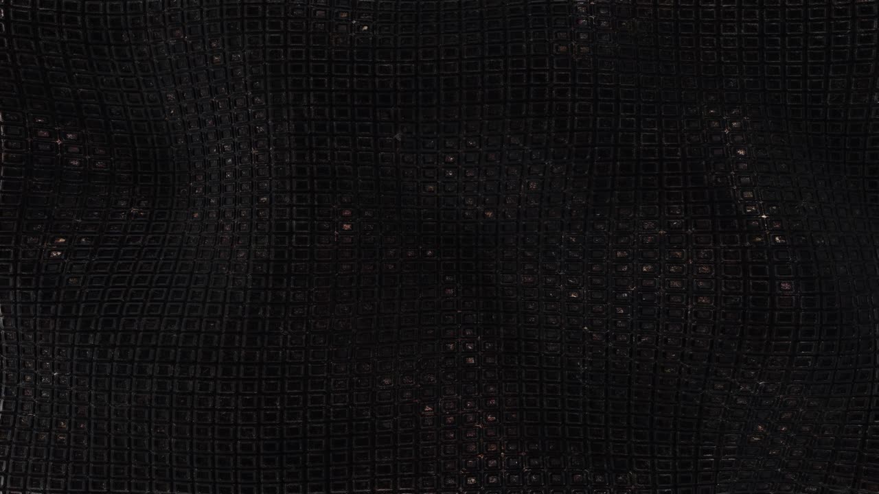 hoja de moldeo realista ondeando en un bucle sin costuras