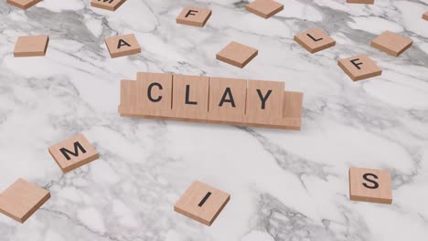 palabra de arcilla en el scrabble