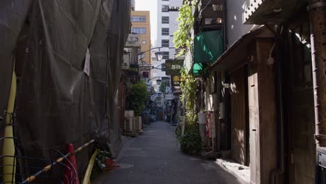 shinjuku’s golden gai streets in daytimea glimpse of golden gai’s narrow streets and vibrant character in daylight.