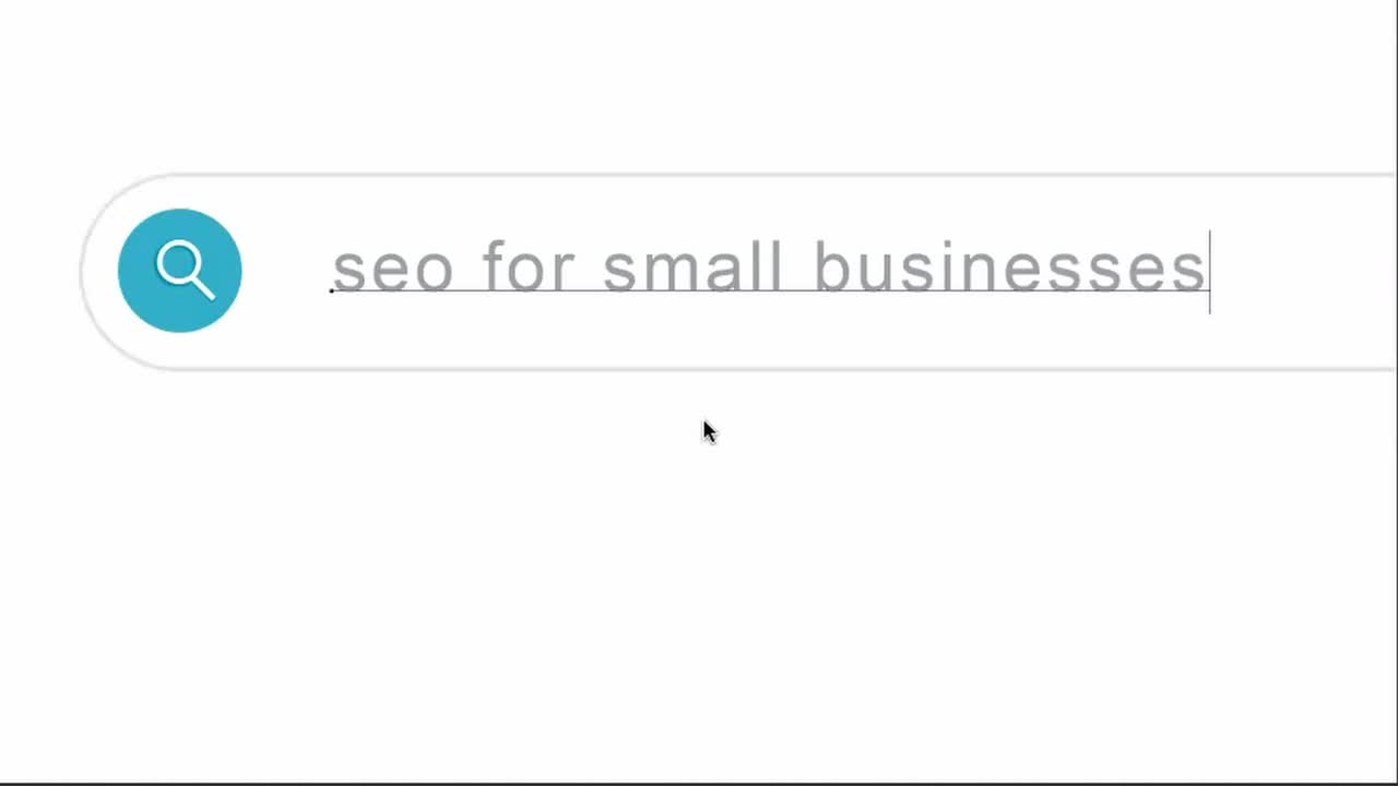Searching For SEO For Small Businesses On The Internet - close up