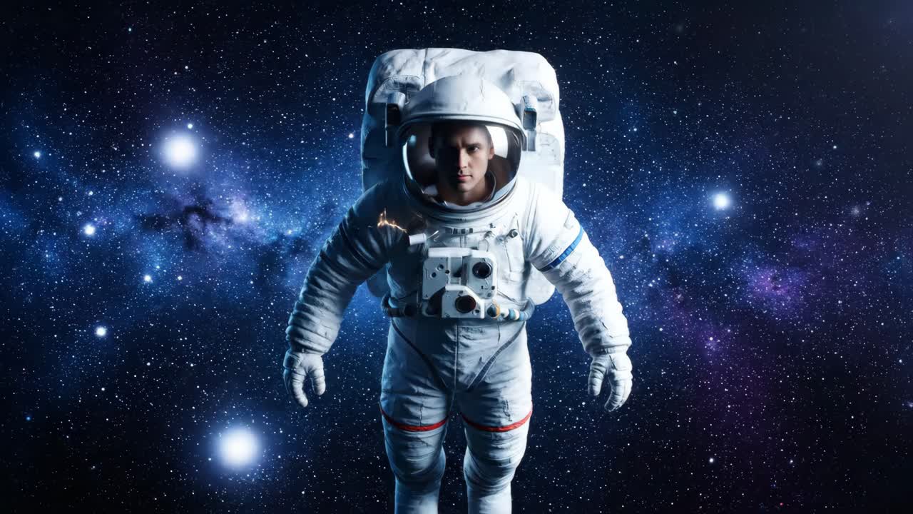 Astronauta nello spazio
