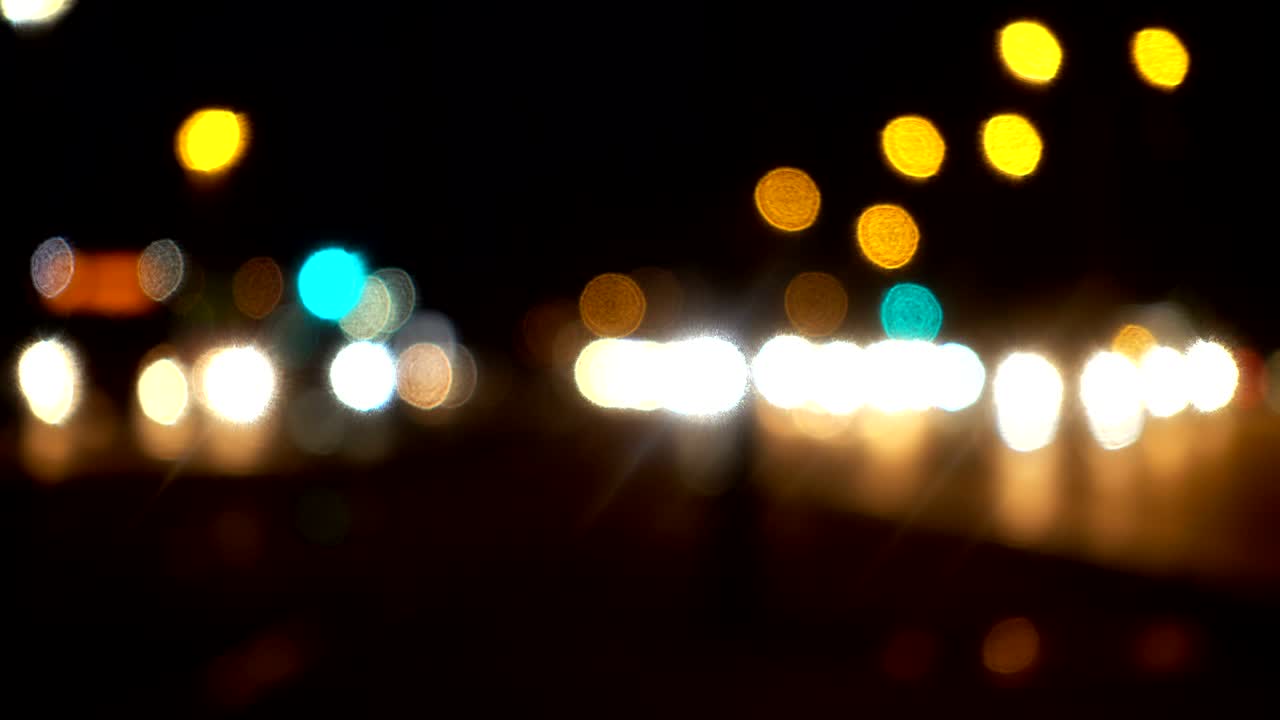 luces de colores bokeh