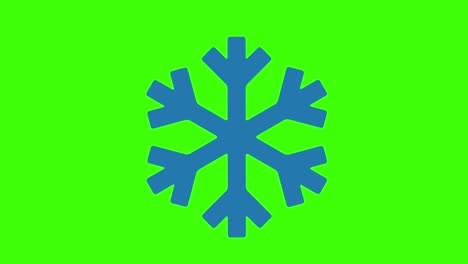 green screen , party icon , snowflake