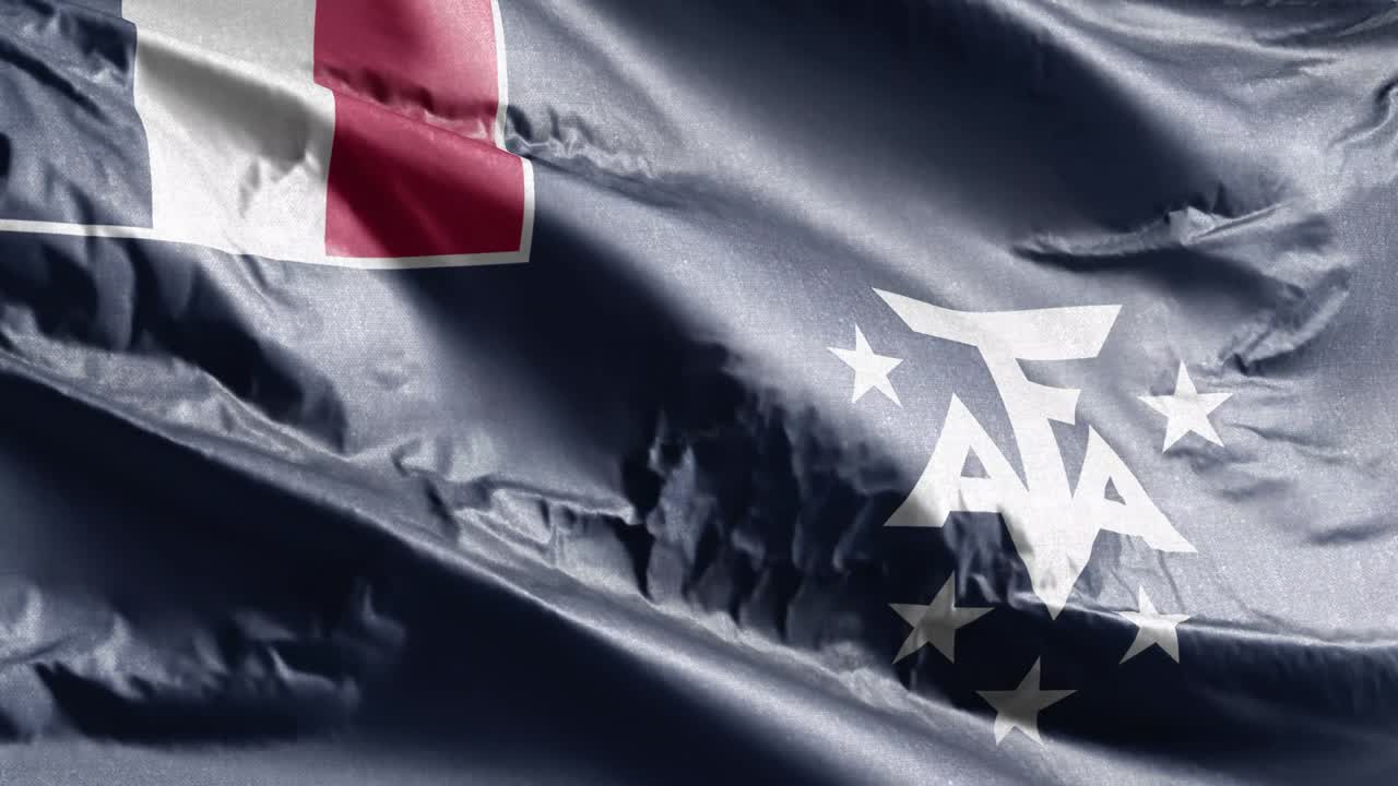 프랑스 남서부와 대서양 땅의 섬유 발이 바람에 흔들리고, 프랑스 남서쪽과 대서양의 발은 바람에 휘어지고, 직물 섬유 조직은 완전히 채우는 배경, 10 초 루프.