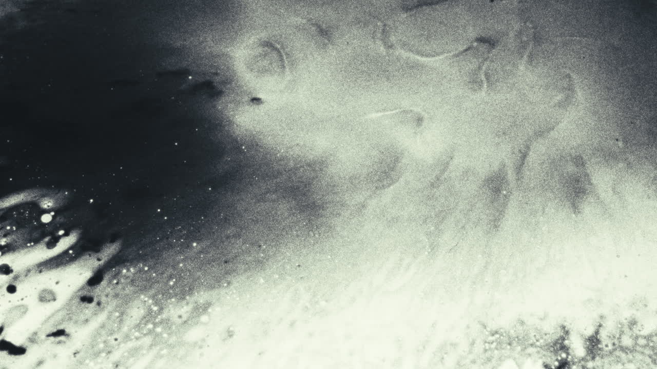 Old footage of weird science experiment - macro liquids