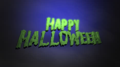 Happy-Halloween-on-dark-blue-toxic-texture