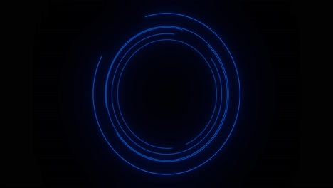 futuristic scifi circle wave cyberspace wave spiral lines dots digital data flow wire frame